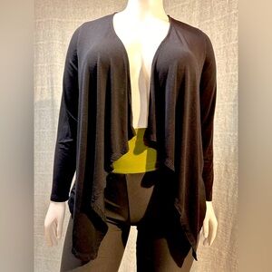 Torrid Black Open-Front Women's Cardigan Sweater